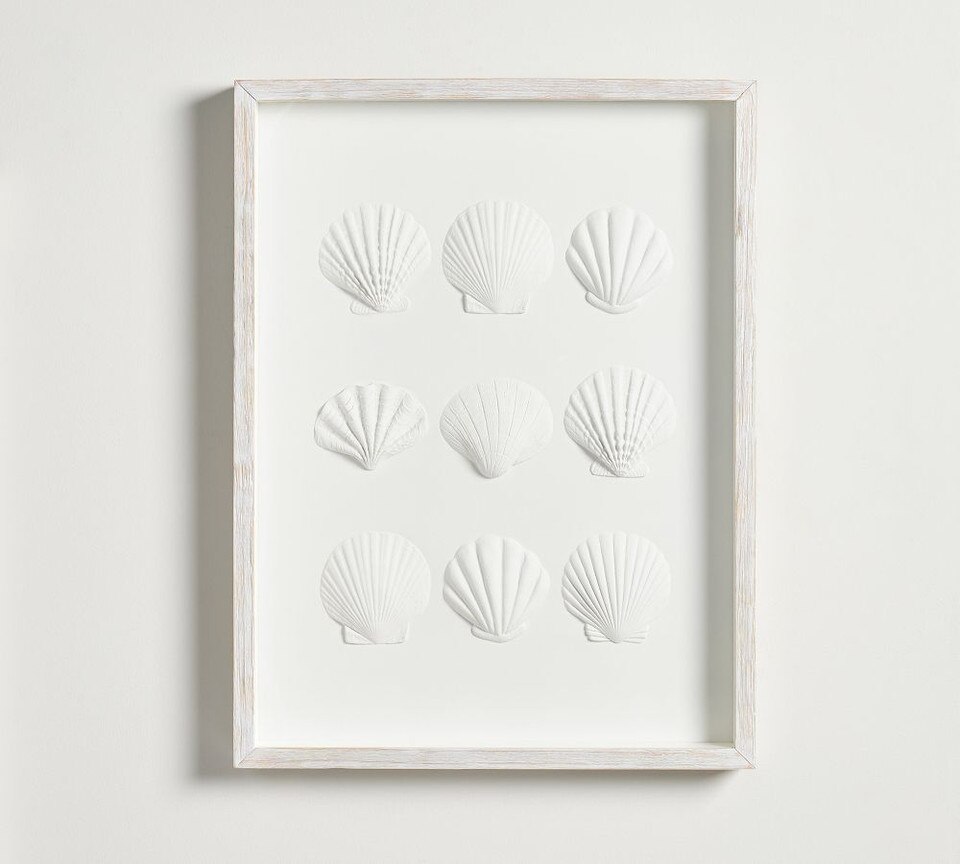 Coastal Resin Shadow Box Pottery Barn Australia